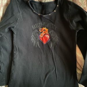 Vintage Harley Davidson Long Sleeve